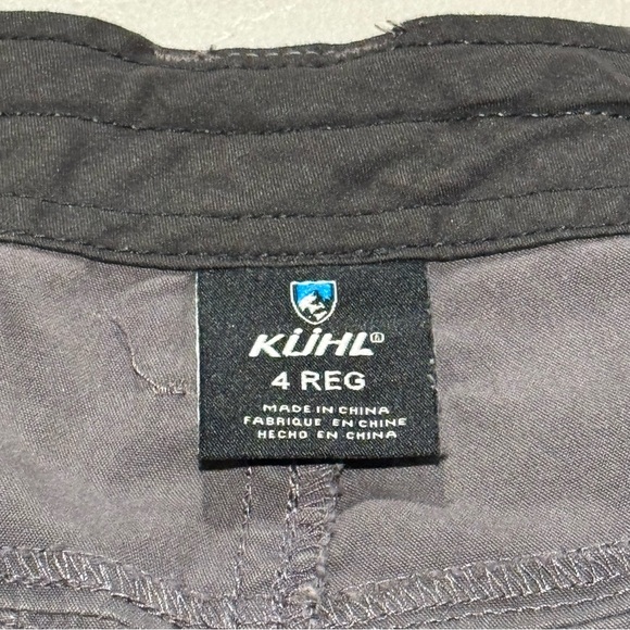 Kuhl Women’s 4 Regular Gray Legendary Pants Outdoor Hiking Trail Gorpcore - Picture 6 of 10